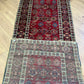 Orientteppich handgeknüpft antiker Kazak naturfarben 333x117 cm
