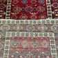 Orientteppich handgeknüpft antiker Kazak naturfarben 333x117 cm