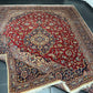 orientteppich handgeknüpft Keschan Korkwolle semi antik 420x305 cm
