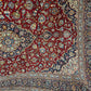 orientteppich handgeknüpft Keschan Korkwolle semi antik 420x305 cm