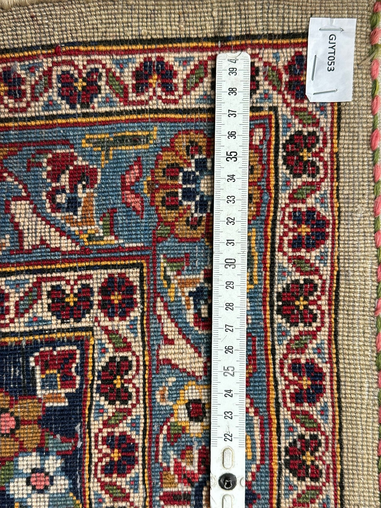 orientteppich handgeknüpft Keschan Korkwolle semi antik 420x305 cm