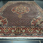 orientteppich handgeknüpft Bidjar Korkwolle medallion 370x258 cm