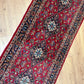 Orientteppich handgeknüpft Keschan Läufer Top 307x94 cm