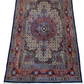 Orientteppich handgeknüpft Moud Wolle mit Seide 200x130 cm