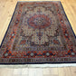 Orientteppich handgeknüpft Moud Wolle mit Seide 200x130 cm
