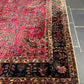 Antik Orientteppich handgeknüpft Sarough  Re-Import US Jugendstil 370x275 cm