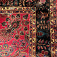Antik Orientteppich handgeknüpft Sarough  Re-Import US Jugendstil 370x275 cm