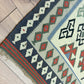 Handgeknüpfter Perser Orientteppich "Gaschgai Kelim" 148x100 cm