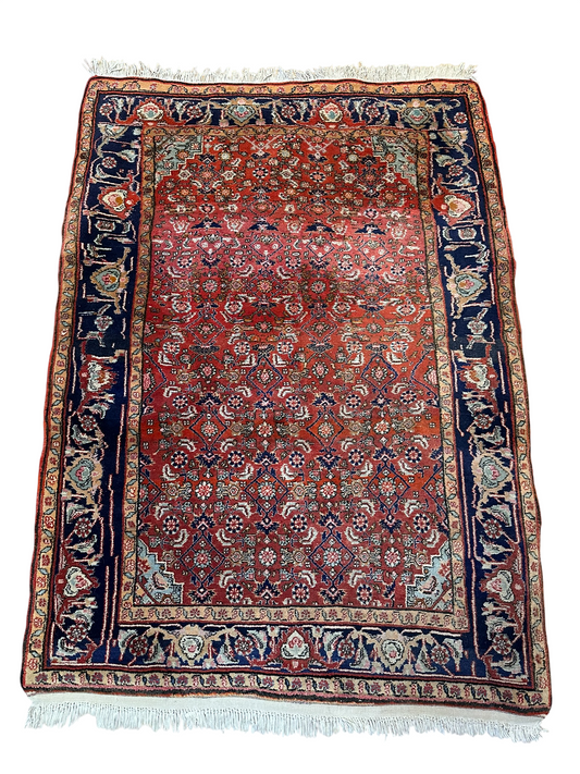 Orientteppich handgeknüpft Bidjar Top 160x113 cm