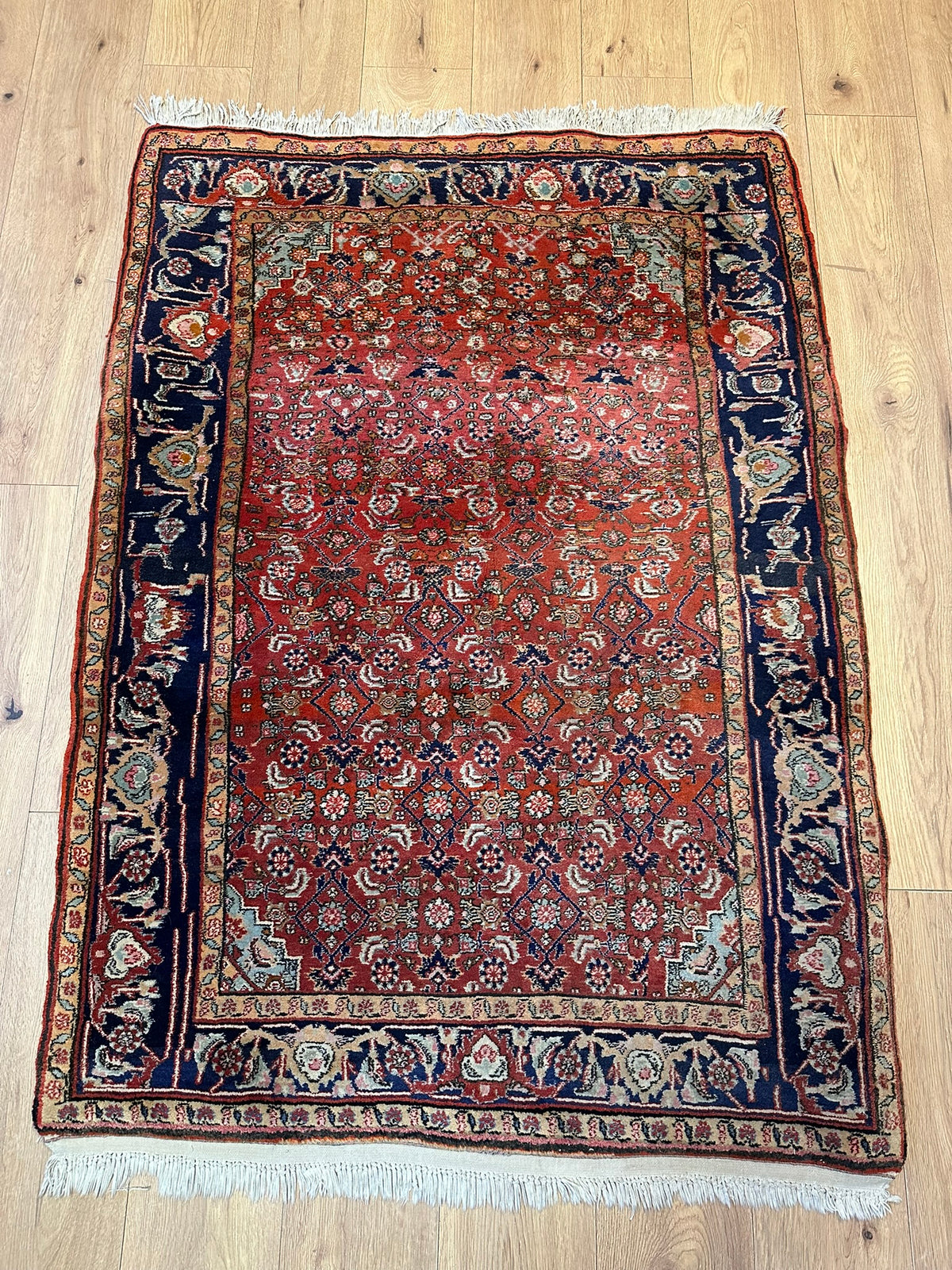 Orientteppich handgeknüpft Bidjar Top 160x113 cm
