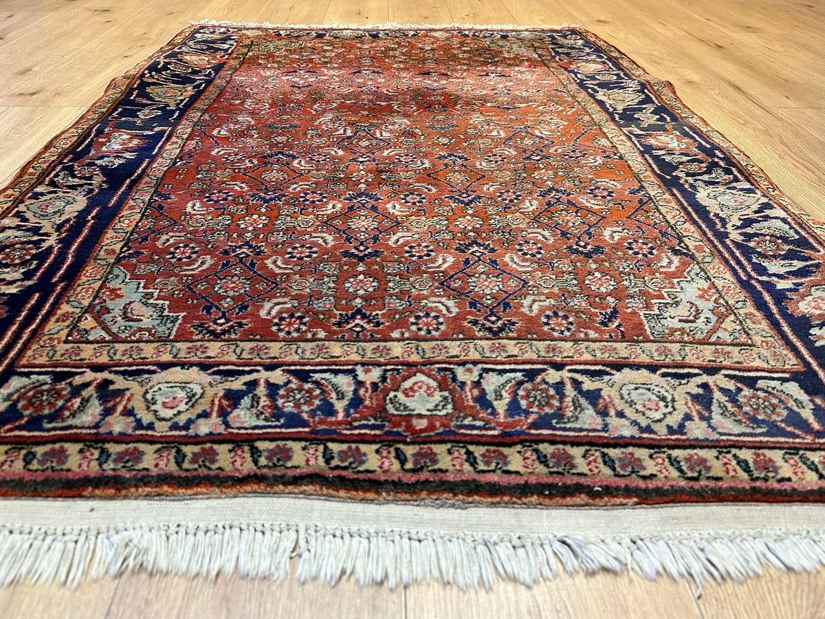 Orientteppich handgeknüpft Bidjar Top 160x113 cm