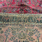 Antik Orientteppich handgeknüpft Sarough  Re-Import US Jugendstil 370x275 cm