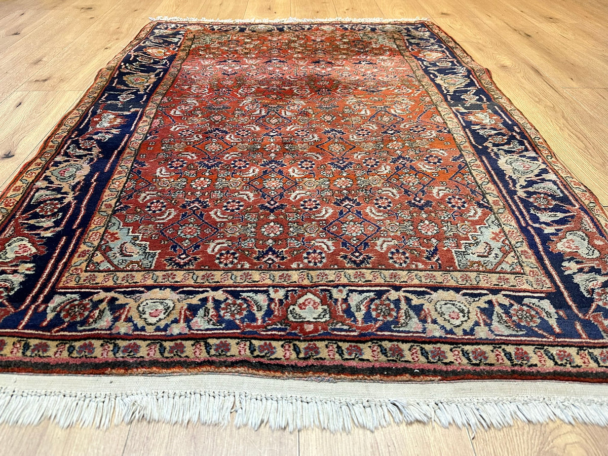 Orientteppich handgeknüpft Bidjar Top 160x113 cm