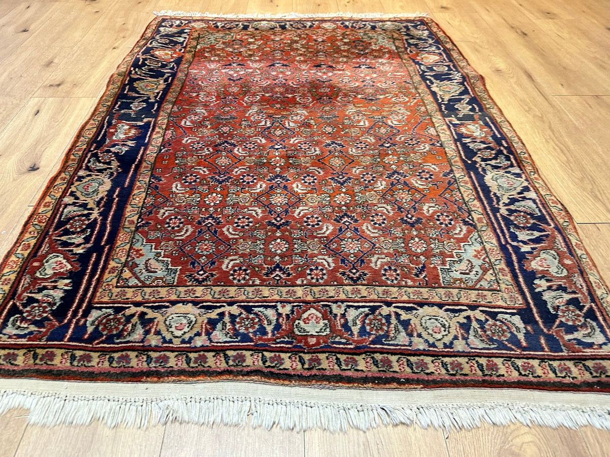 Orientteppich handgeknüpft Bidjar Top 160x113 cm