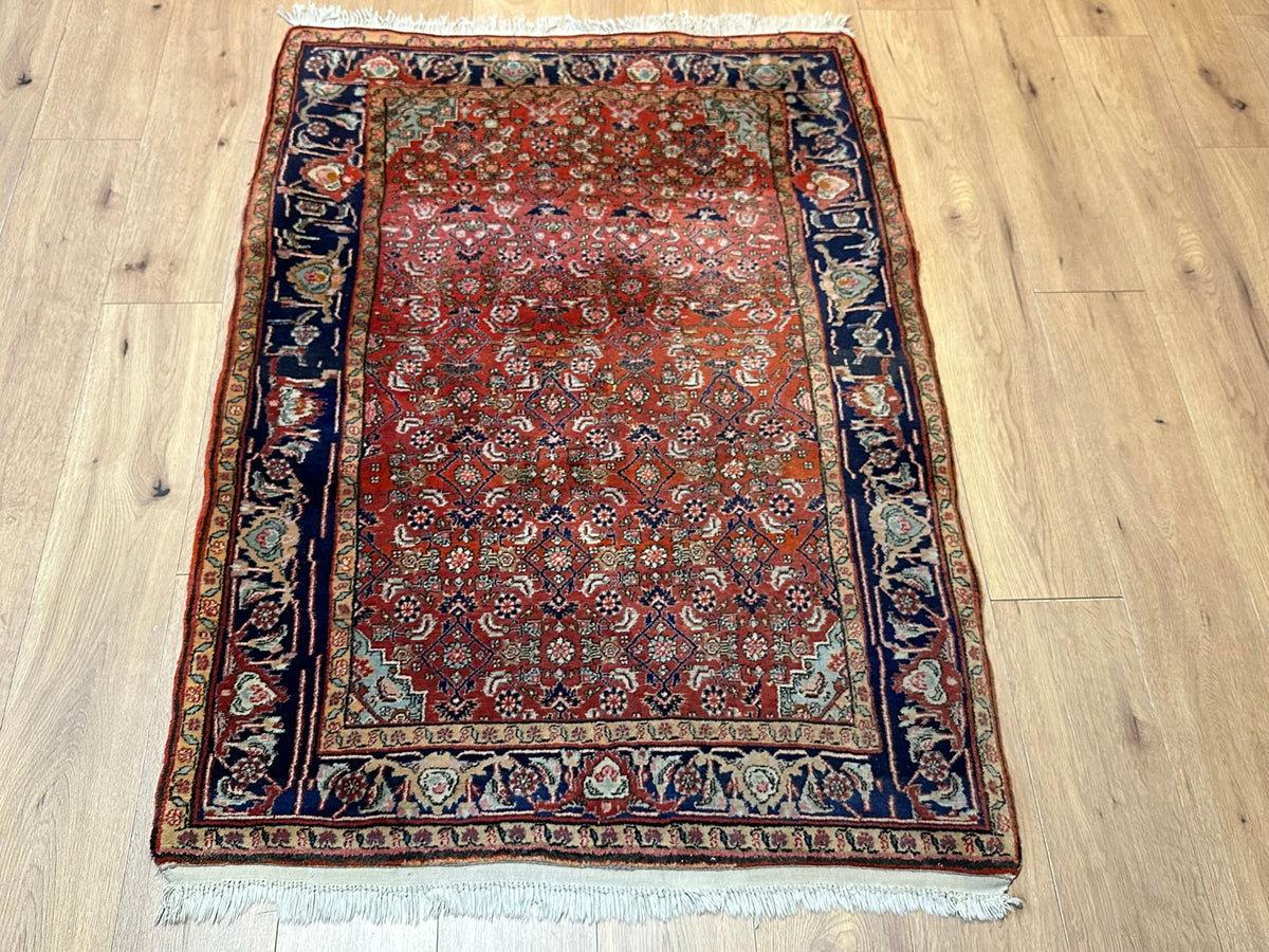 Orientteppich handgeknüpft Bidjar Top 160x113 cm