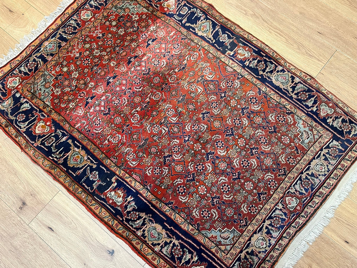 Orientteppich handgeknüpft Bidjar Top 160x113 cm