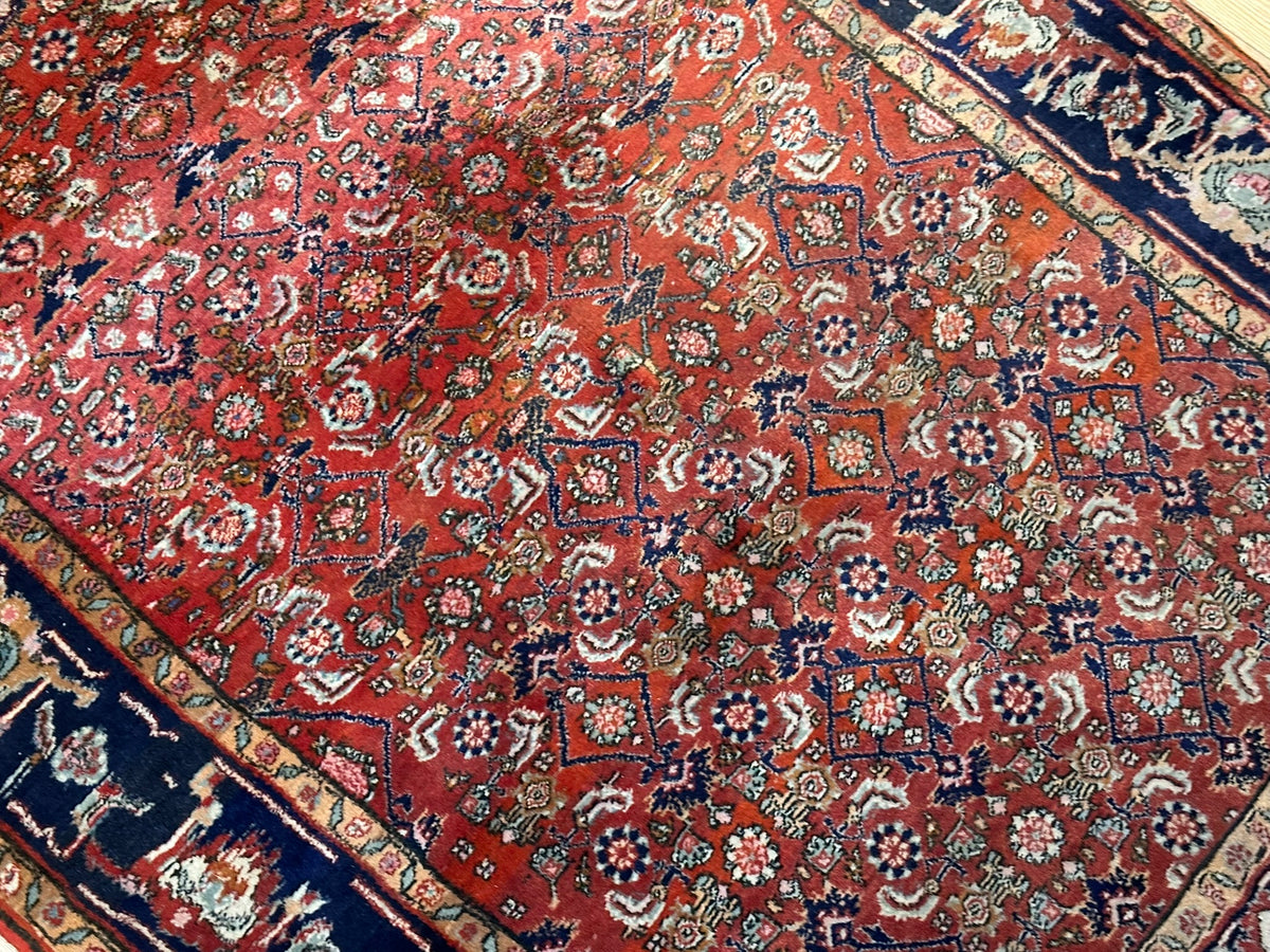 Orientteppich handgeknüpft Bidjar Top 160x113 cm