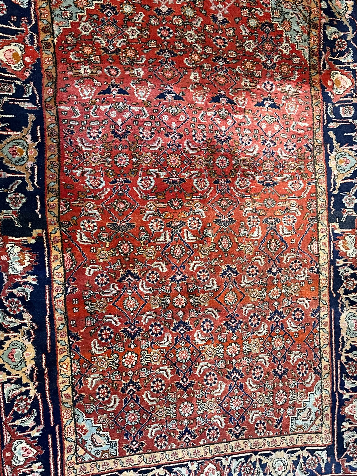 Orientteppich handgeknüpft Bidjar Top 160x113 cm