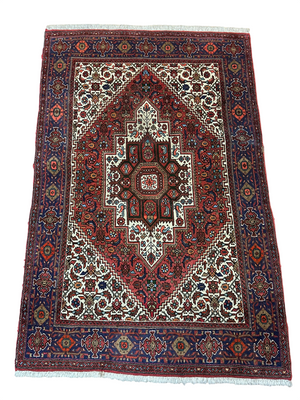 Orientteppich handgeknüpft Bidjar Top 153x100 cm