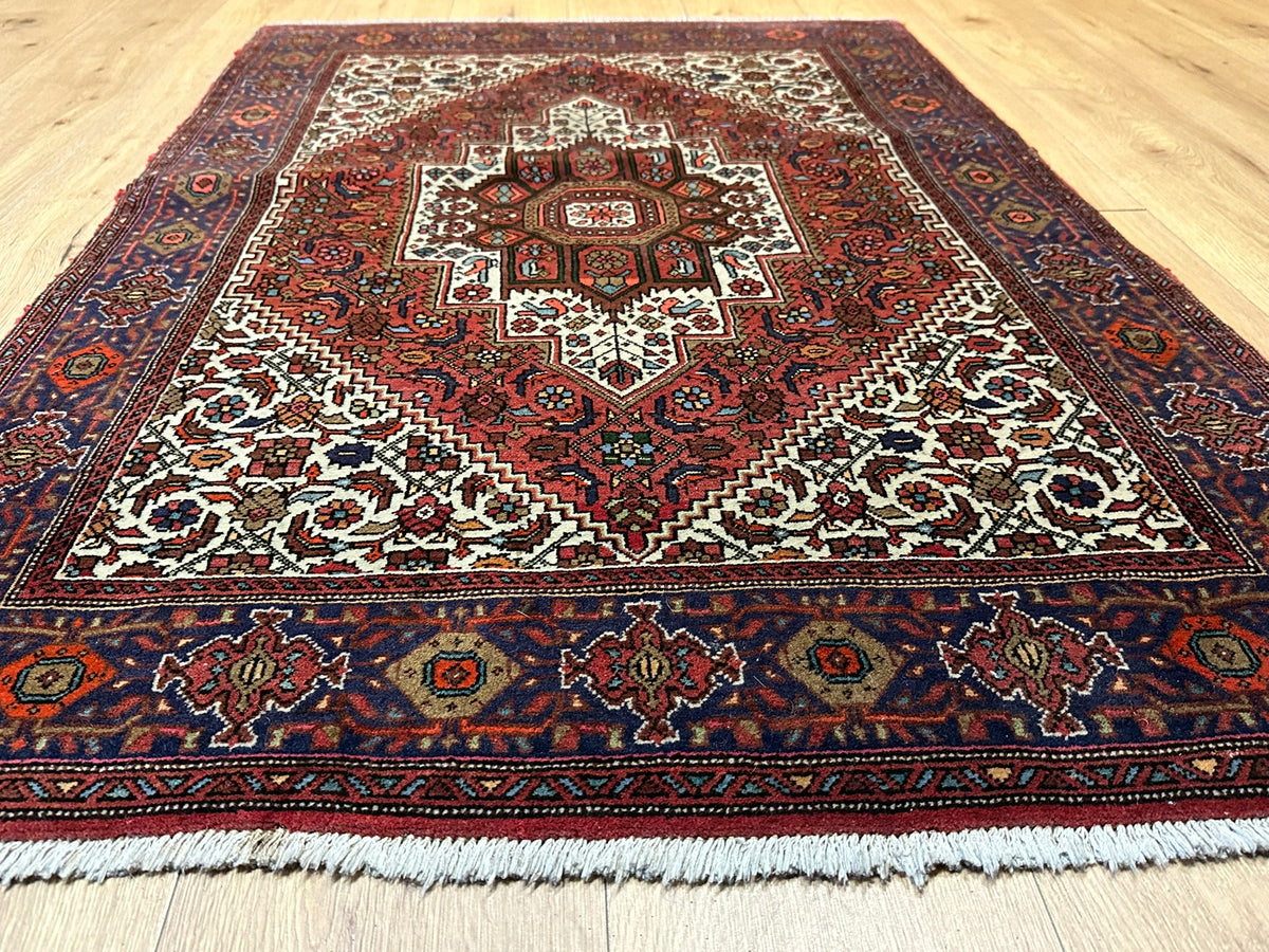 Orientteppich handgeknüpft Bidjar Top 153x100 cm