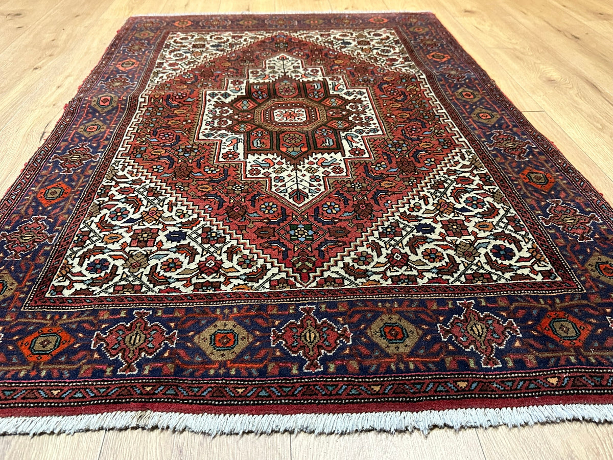 Orientteppich handgeknüpft Bidjar Top 153x100 cm