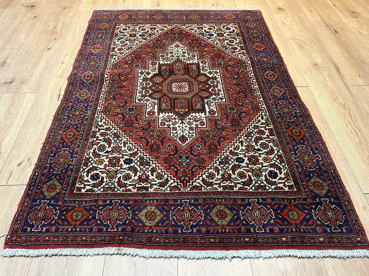 Orientteppich handgeknüpft Bidjar Top 153x100 cm