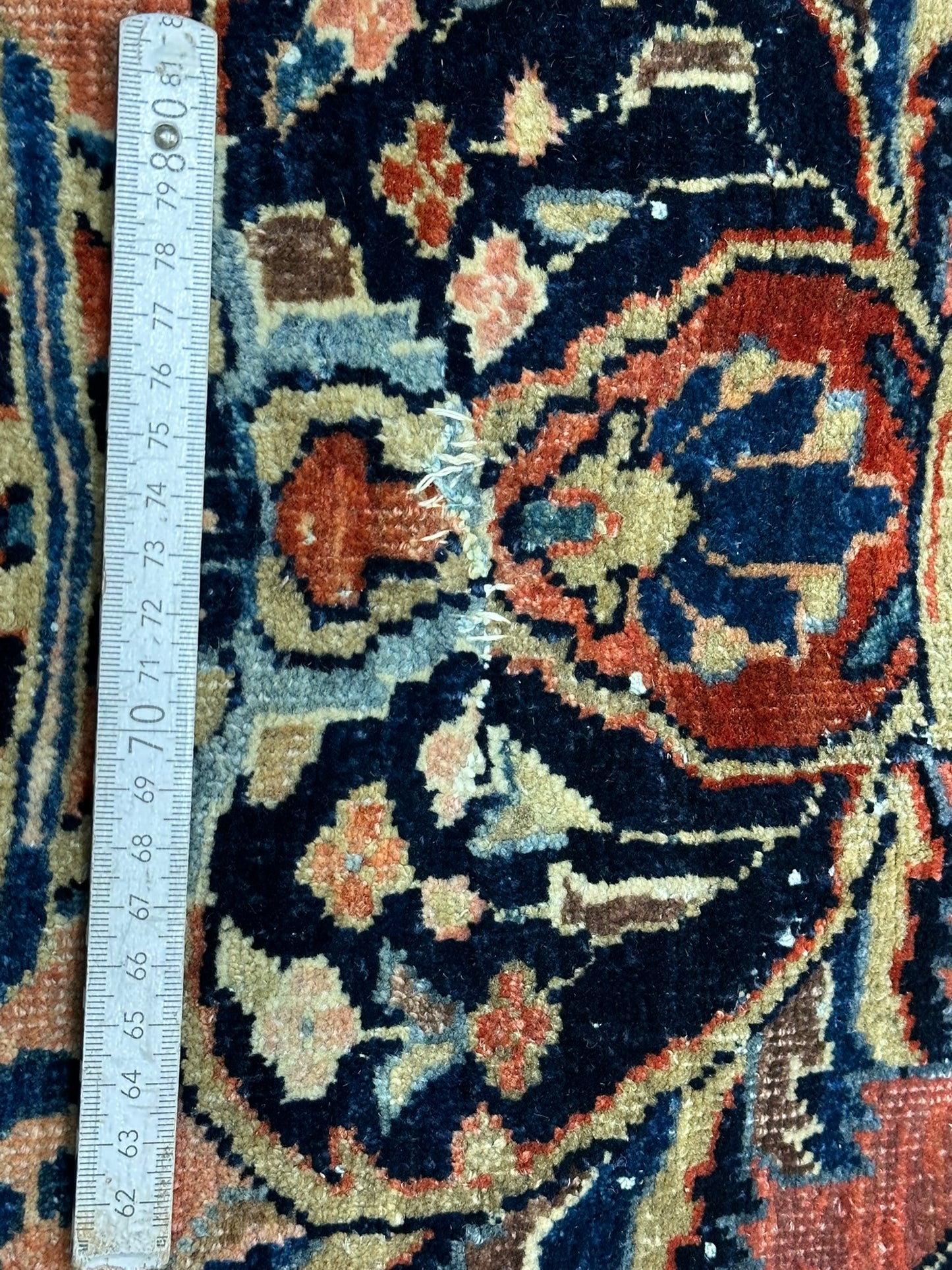 orientteppich handgeknüpft Sarough RE-import usa antik 410x372 cm