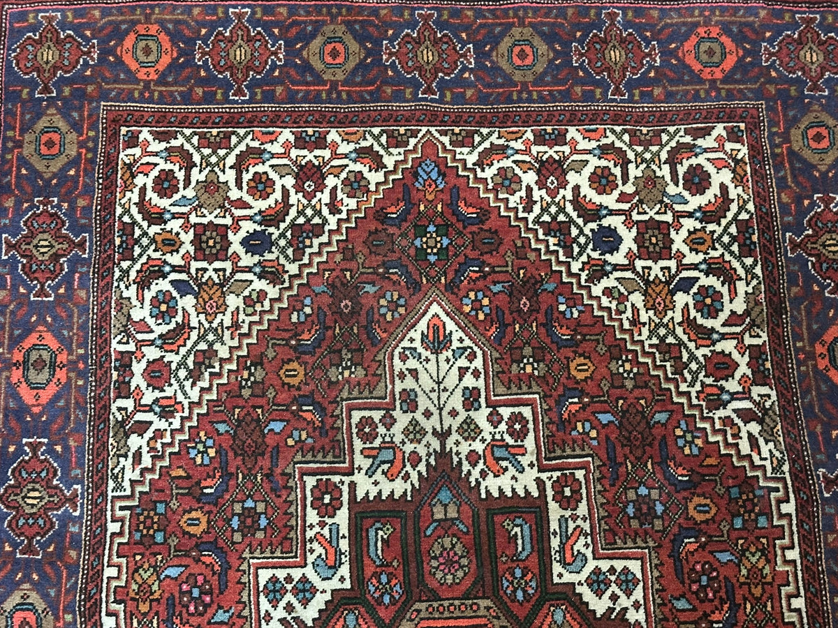 Orientteppich handgeknüpft Bidjar Top 153x100 cm