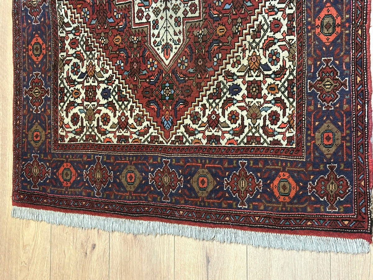 Orientteppich handgeknüpft Bidjar Top 153x100 cm