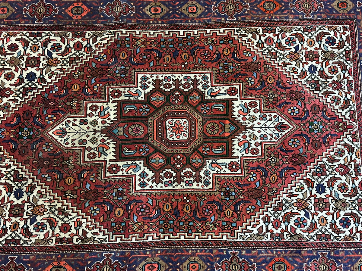 Orientteppich handgeknüpft Bidjar Top 153x100 cm