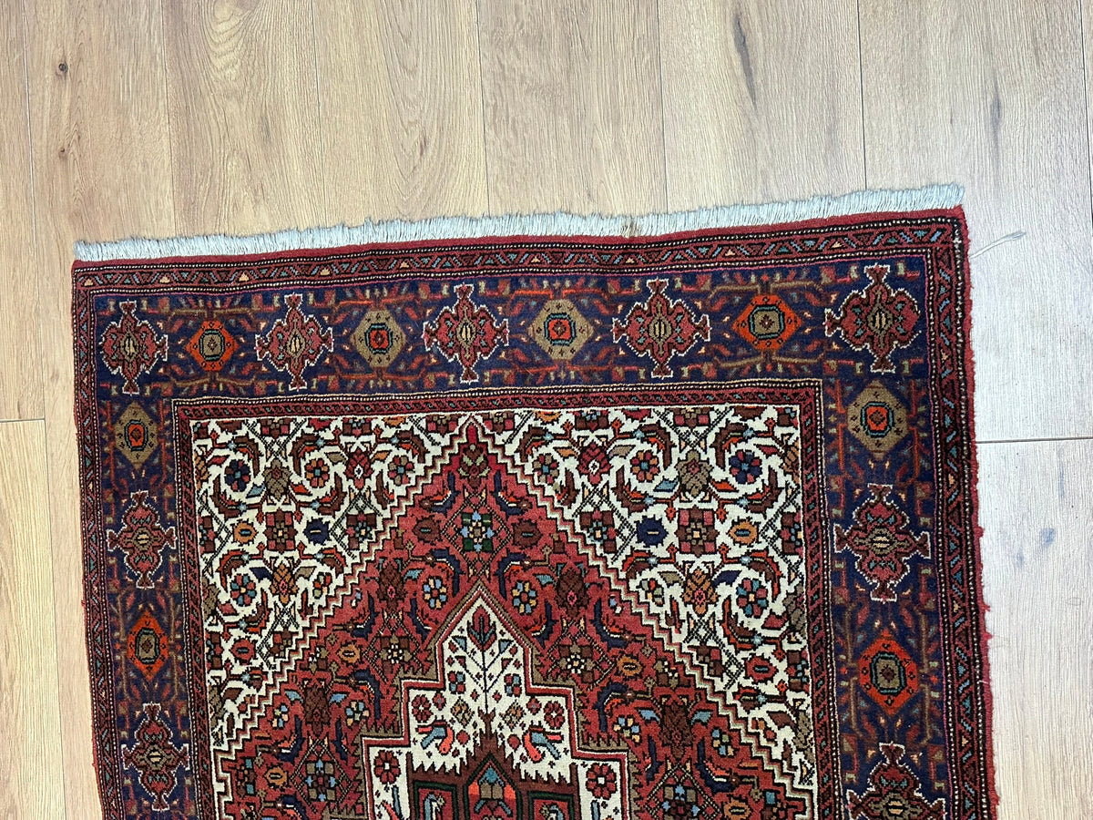 Orientteppich handgeknüpft Bidjar Top 153x100 cm