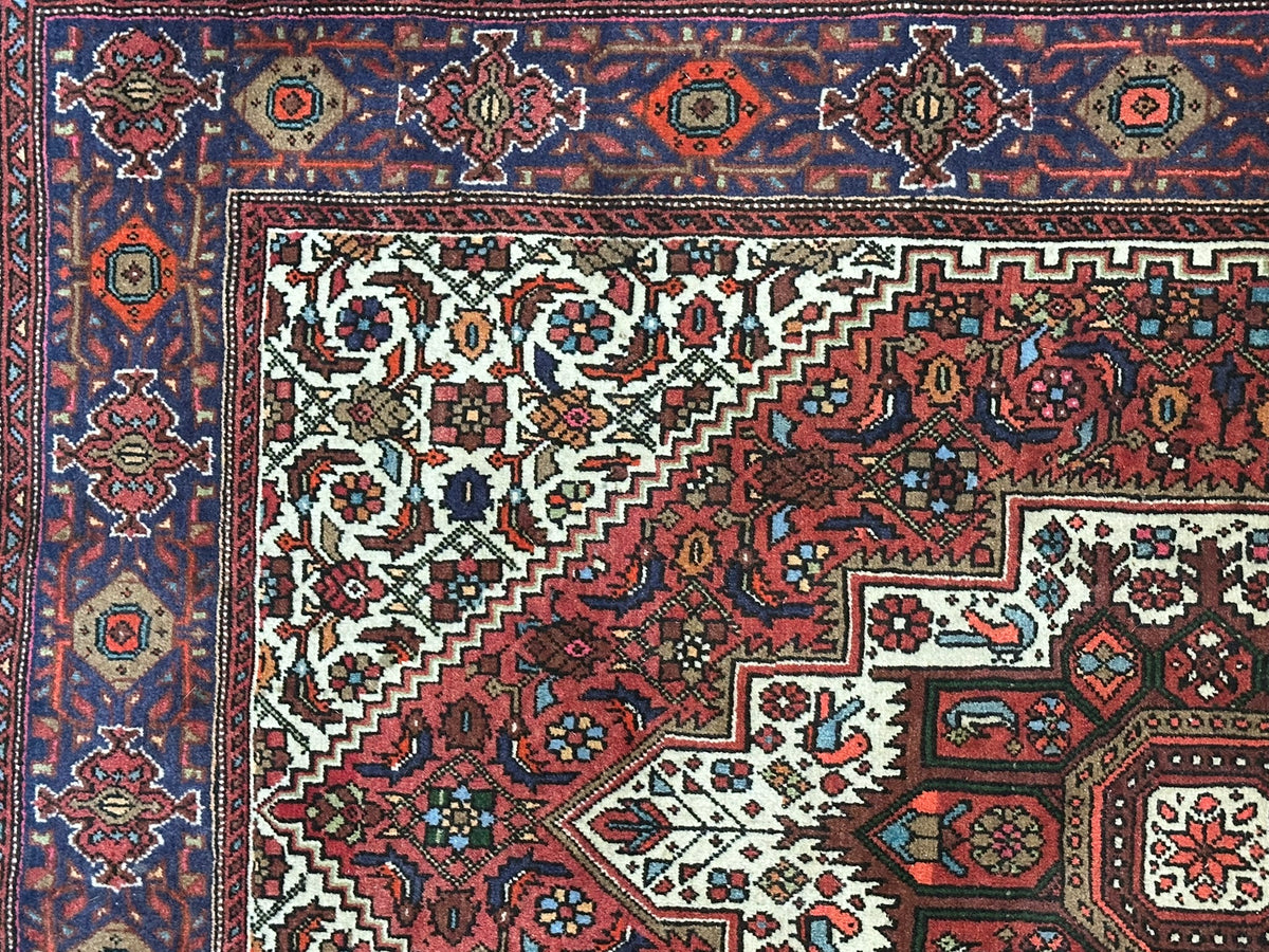 Orientteppich handgeknüpft Bidjar Top 153x100 cm