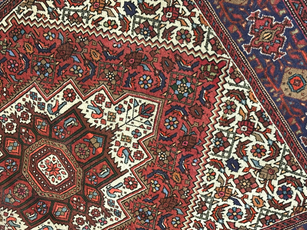 Orientteppich handgeknüpft Bidjar Top 153x100 cm