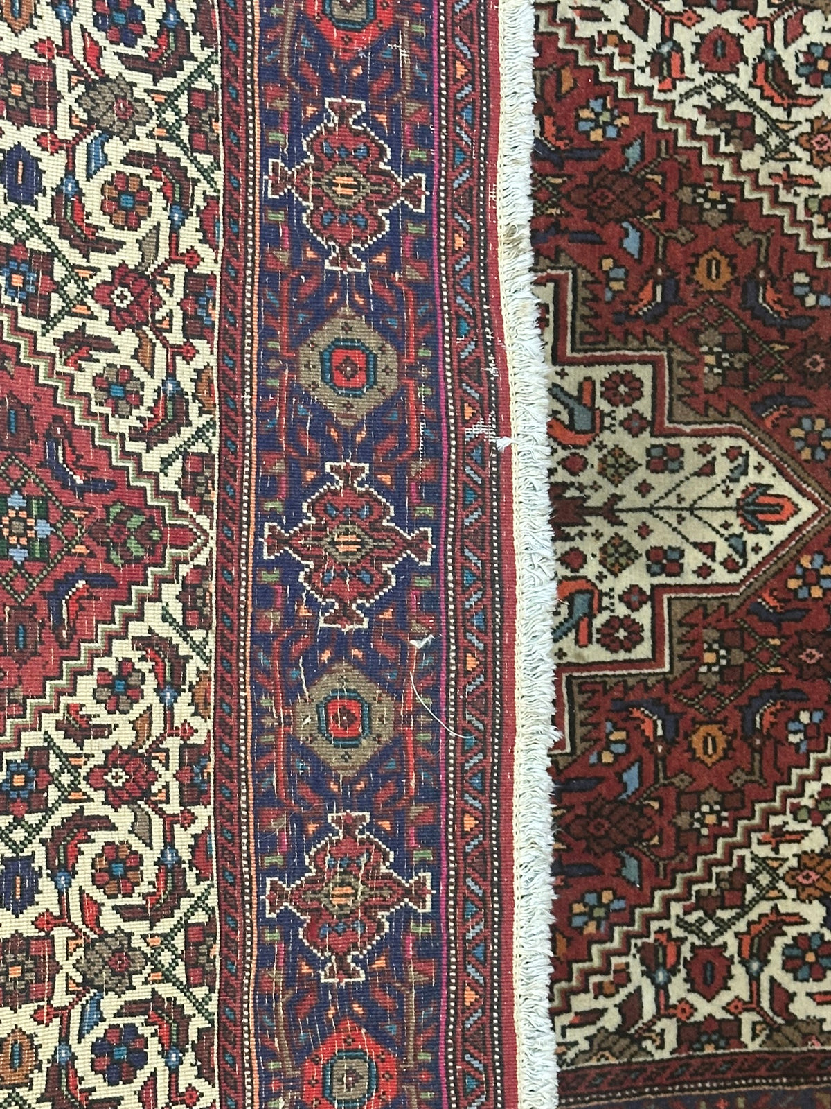 Orientteppich handgeknüpft Bidjar Top 153x100 cm