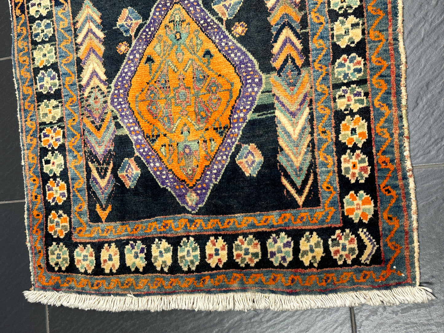 Handgeknüpfter Perser Orientteppich - Shiraz Bachtiar Kazak 70x80 cm