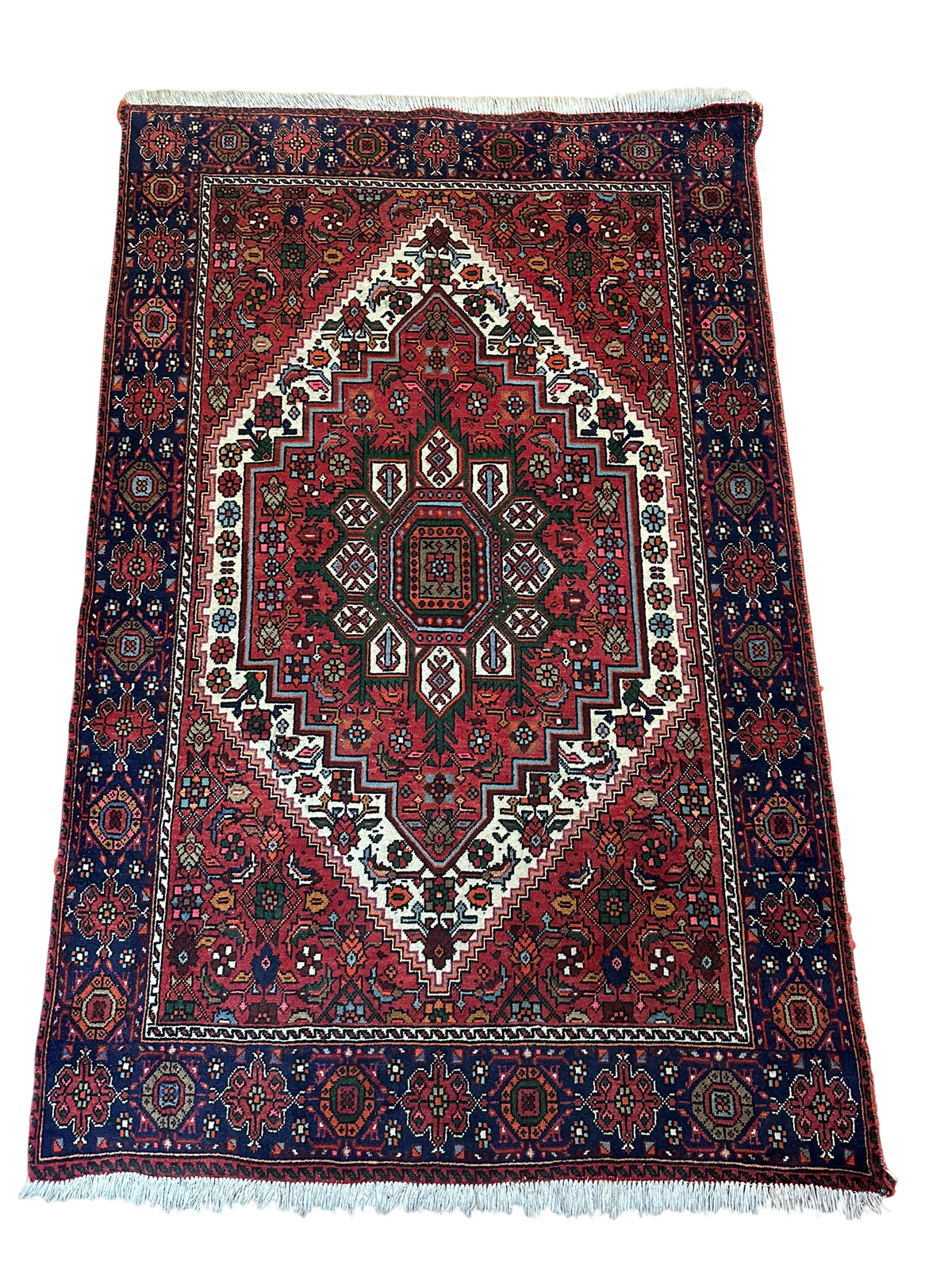 Orientteppich handgeknüpft Bidjar Top 153x100 cm