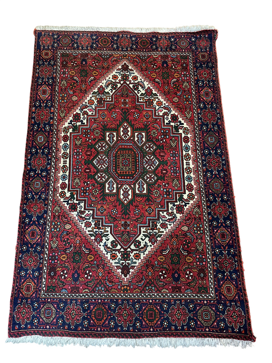 Orientteppich handgeknüpft Bidjar Top 153x100 cm
