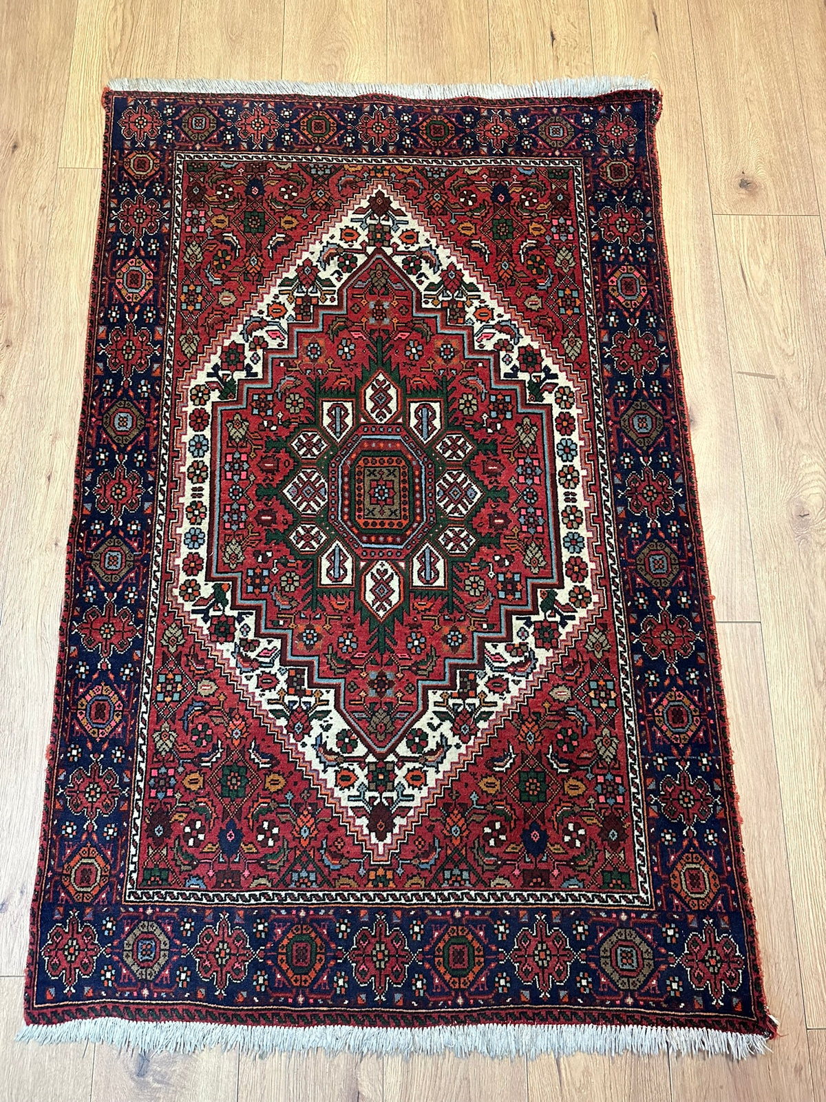 Orientteppich handgeknüpft Bidjar Top 153x100 cm