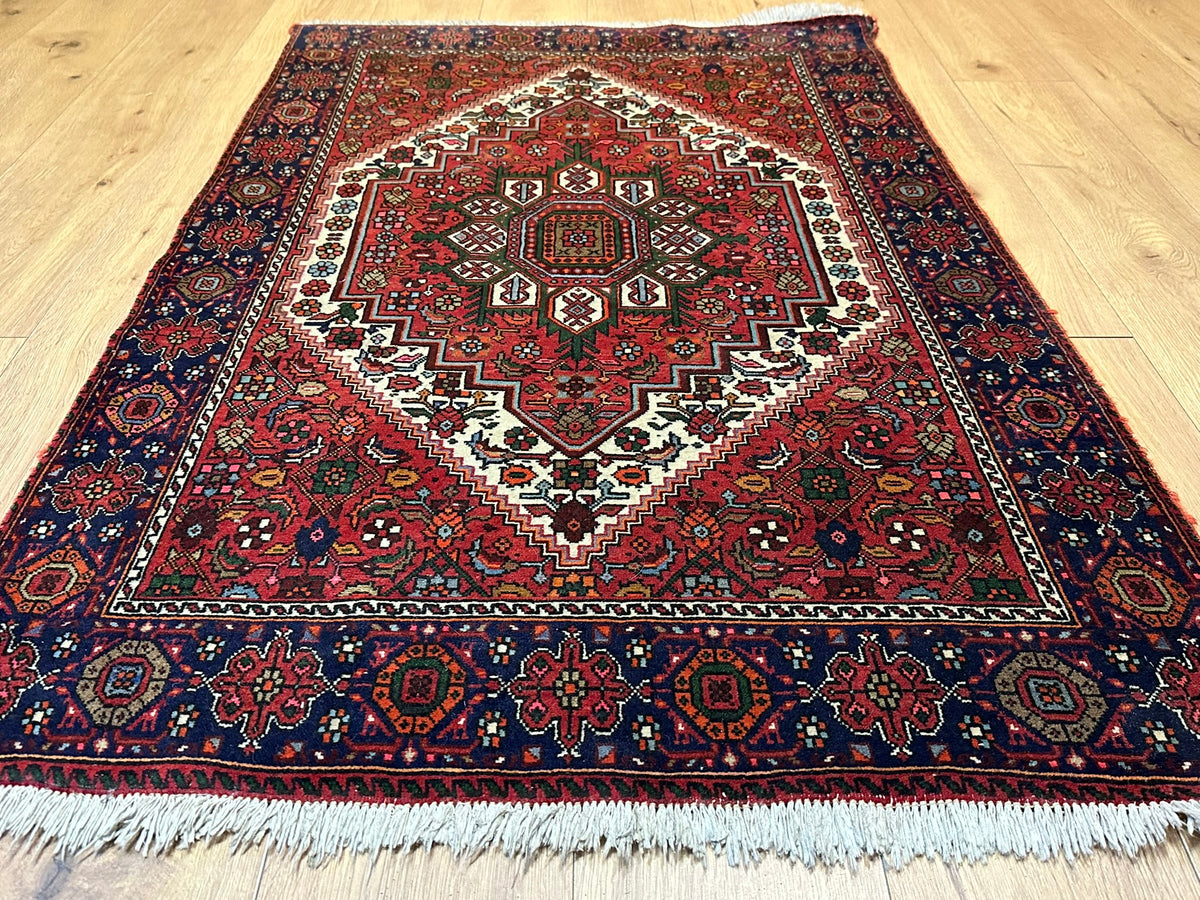 Orientteppich handgeknüpft Bidjar Top 153x100 cm