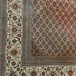 Handgeknüpfter Täbriz Mahi Teppich mit Seide 345x246 cm