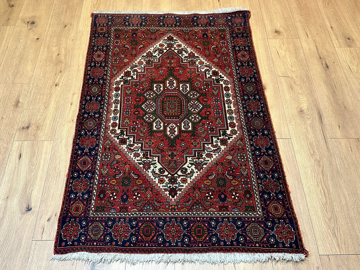 Orientteppich handgeknüpft Bidjar Top 153x100 cm