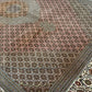 Handgeknüpfter Täbriz Mahi Teppich mit Seide 345x246 cm