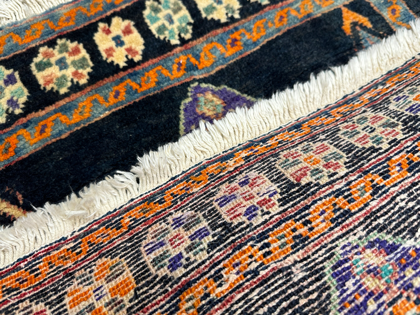 Handgeknüpfter Perser Orientteppich - Shiraz Bachtiar Kazak 70x80 cm