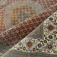 Handgeknüpfter Täbriz Mahi Teppich mit Seide 345x246 cm