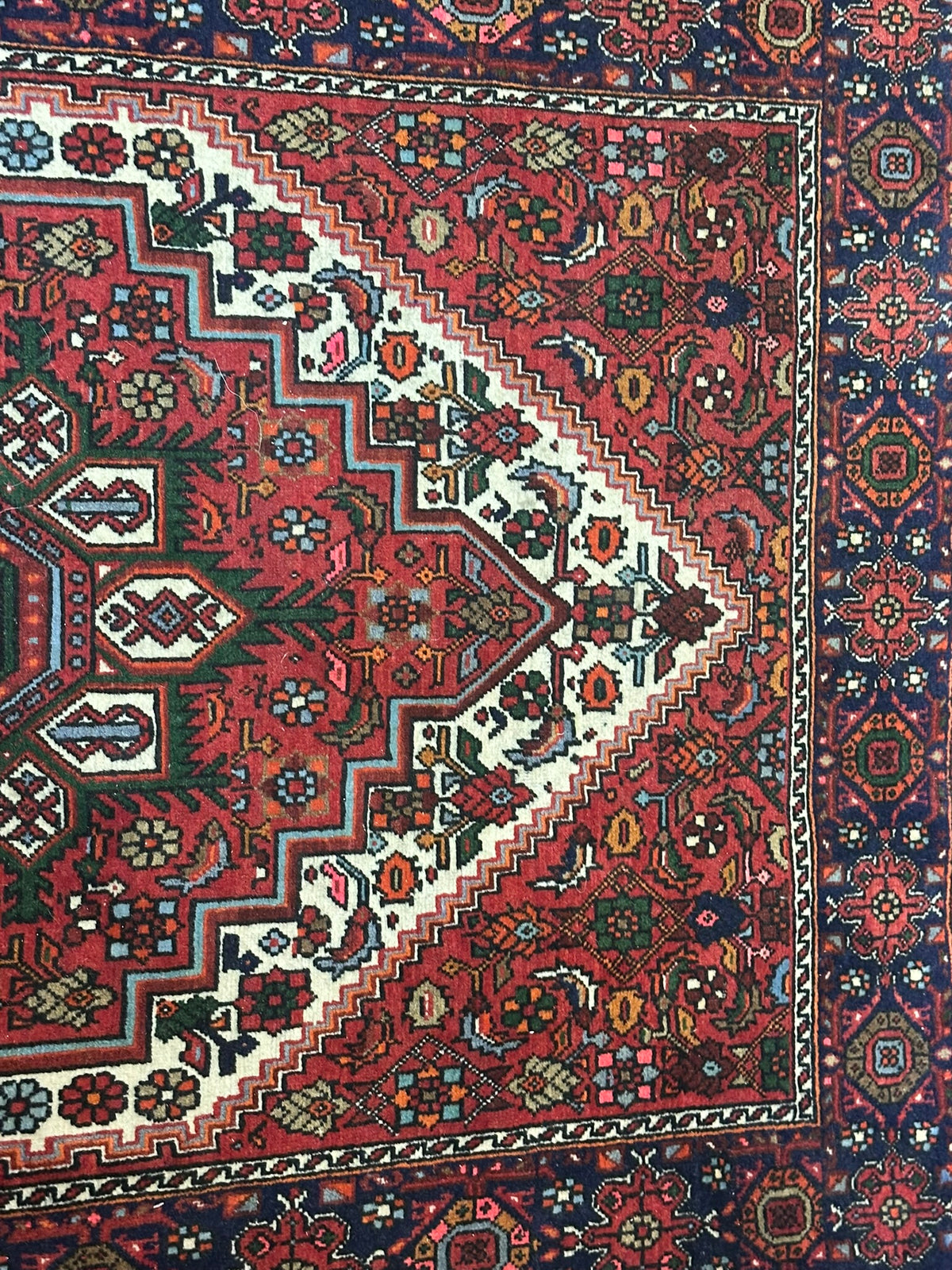 Orientteppich handgeknüpft Bidjar Top 153x100 cm