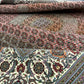 Handgeknüpfter Täbriz Mahi Teppich mit Seide 345x246 cm