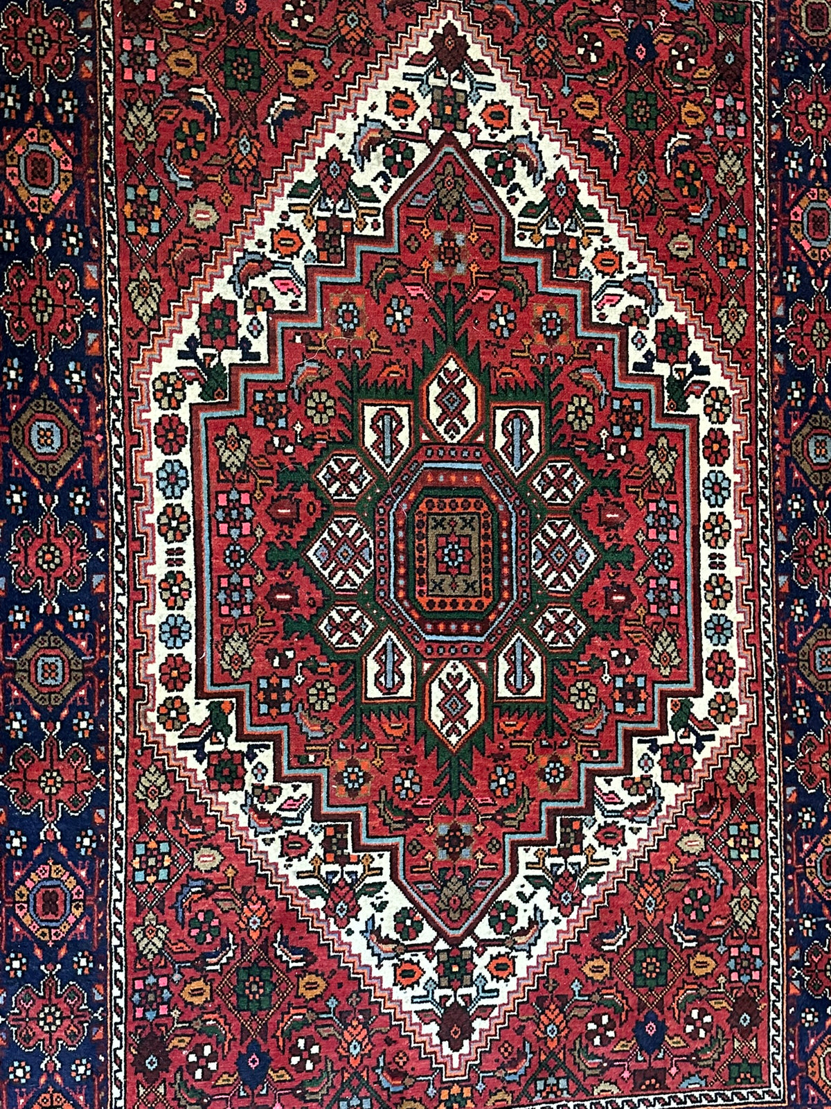 Orientteppich handgeknüpft Bidjar Top 153x100 cm
