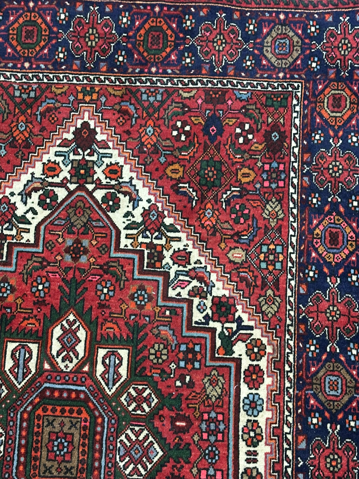 Orientteppich handgeknüpft Bidjar Top 153x100 cm