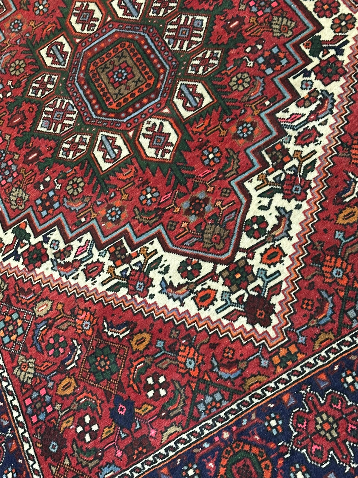 Orientteppich handgeknüpft Bidjar Top 153x100 cm