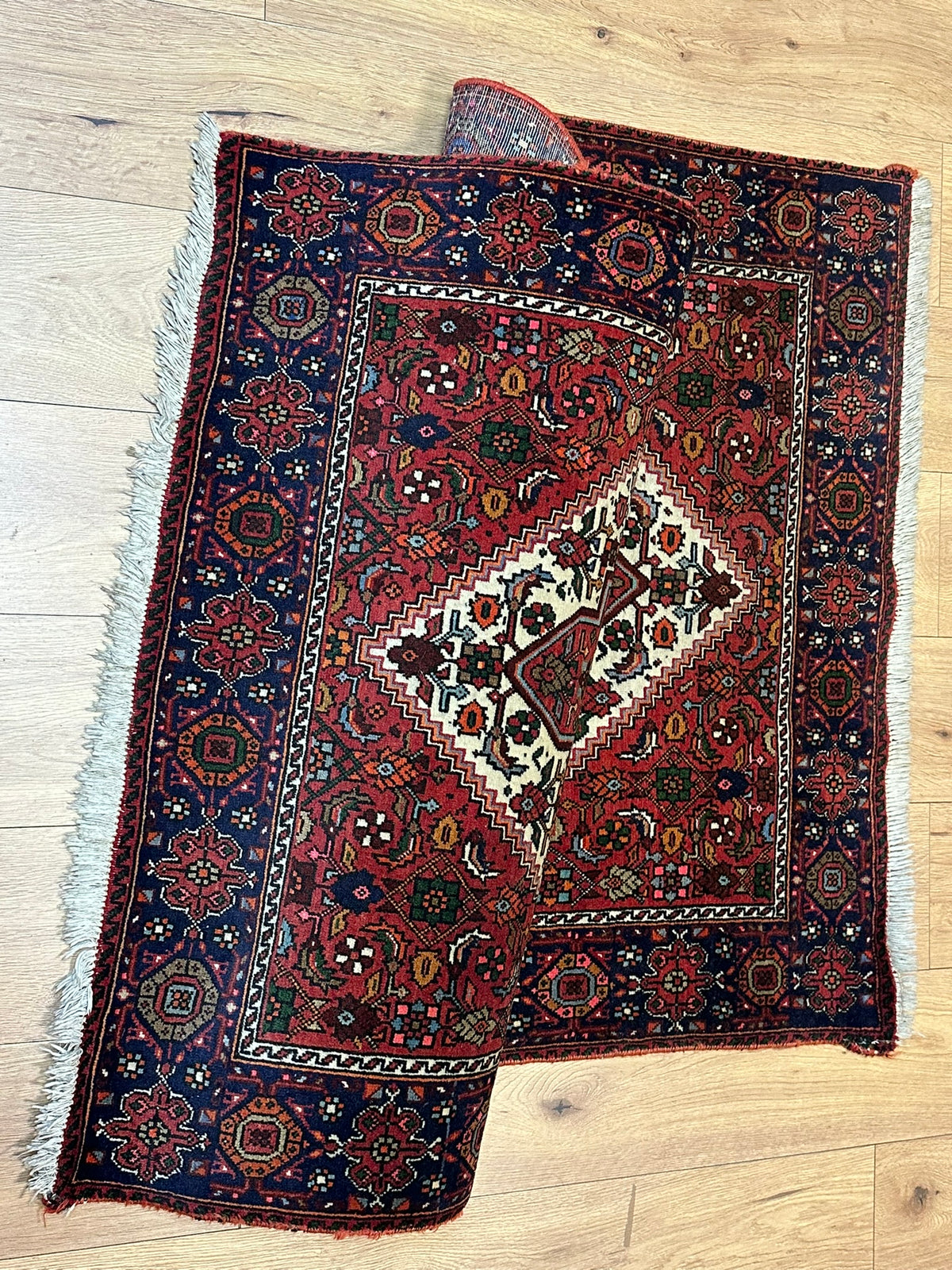 Orientteppich handgeknüpft Bidjar Top 153x100 cm